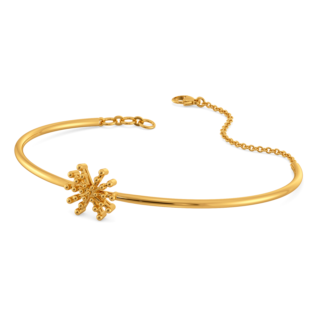Soft Sunset Glow Gold Bangles