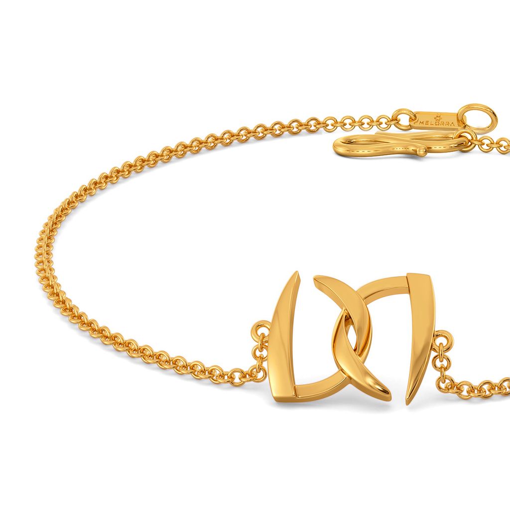 Hint of a Hat Gold Bracelets