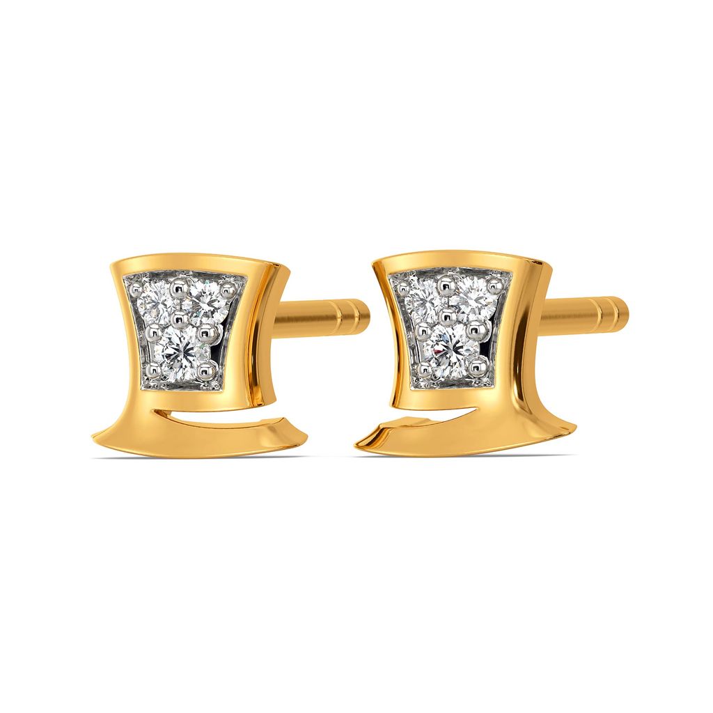 Jolly Hats Diamond Earrings