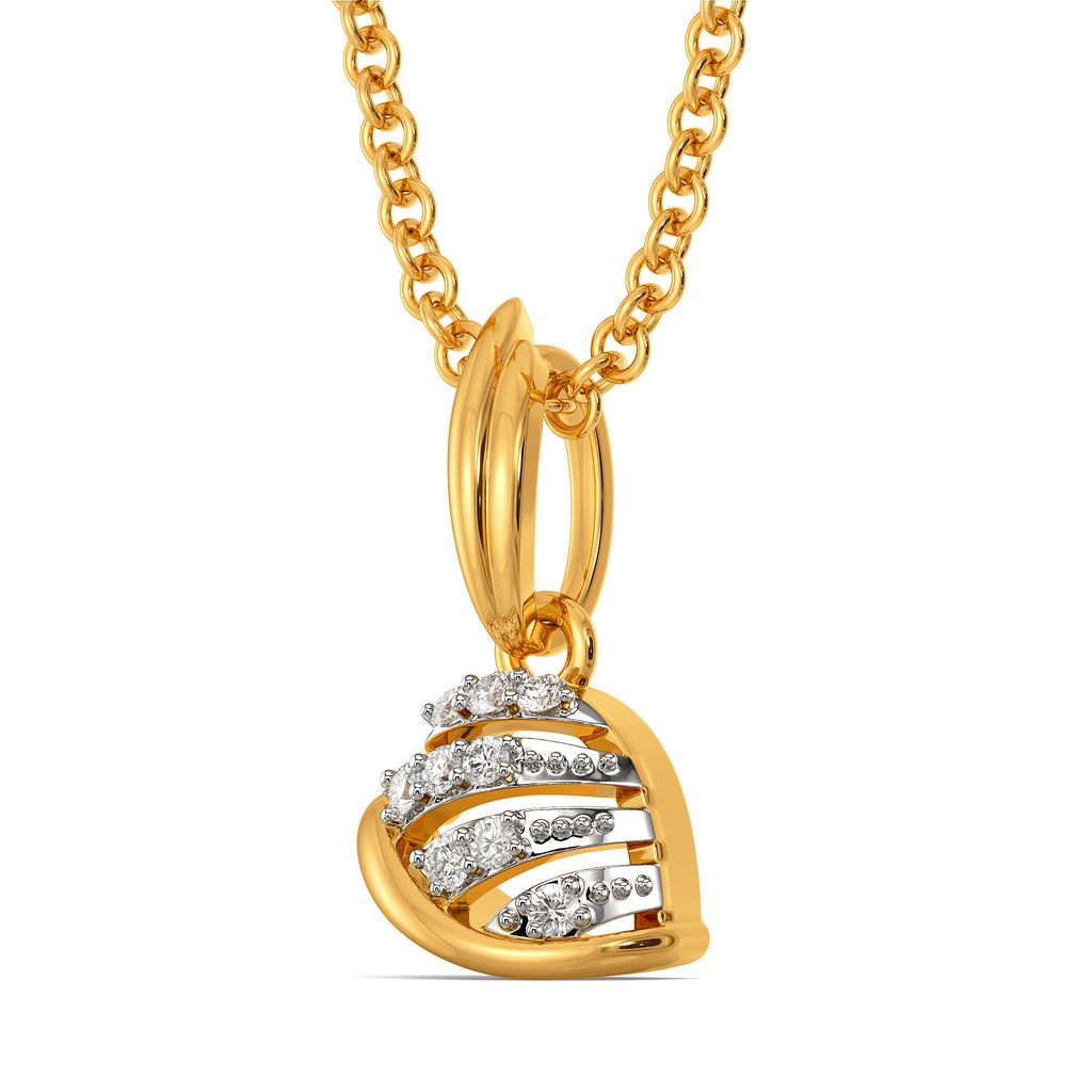 Blend in Beret Diamond Pendants
