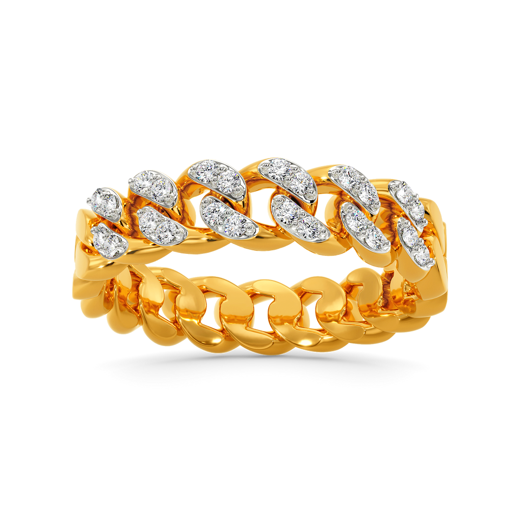 Chain Craze Diamond Rings alternate view 3