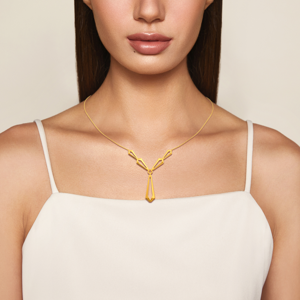 Wrapped In Chains Gold Necklaces