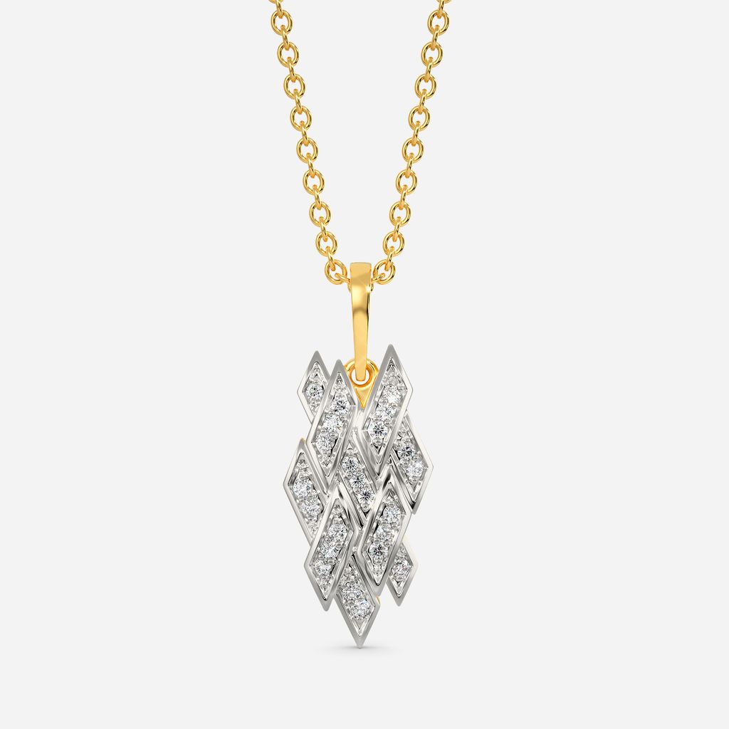 Yearning for Yarns Diamond Pendants