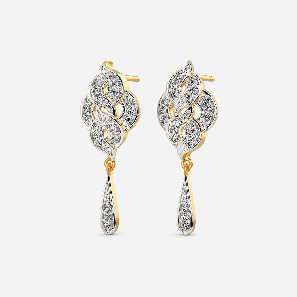 Knitty Gritty Diamond Earrings