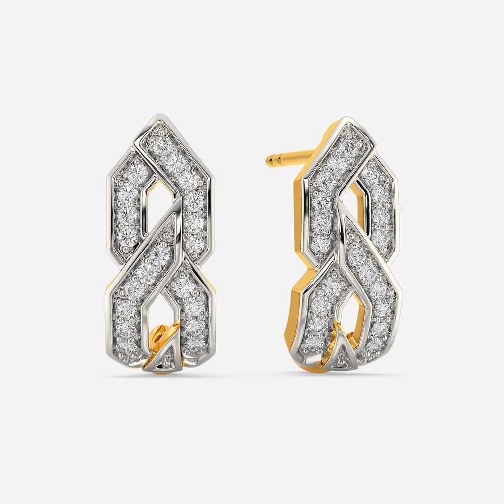 Yarn Affair Diamond Earrings