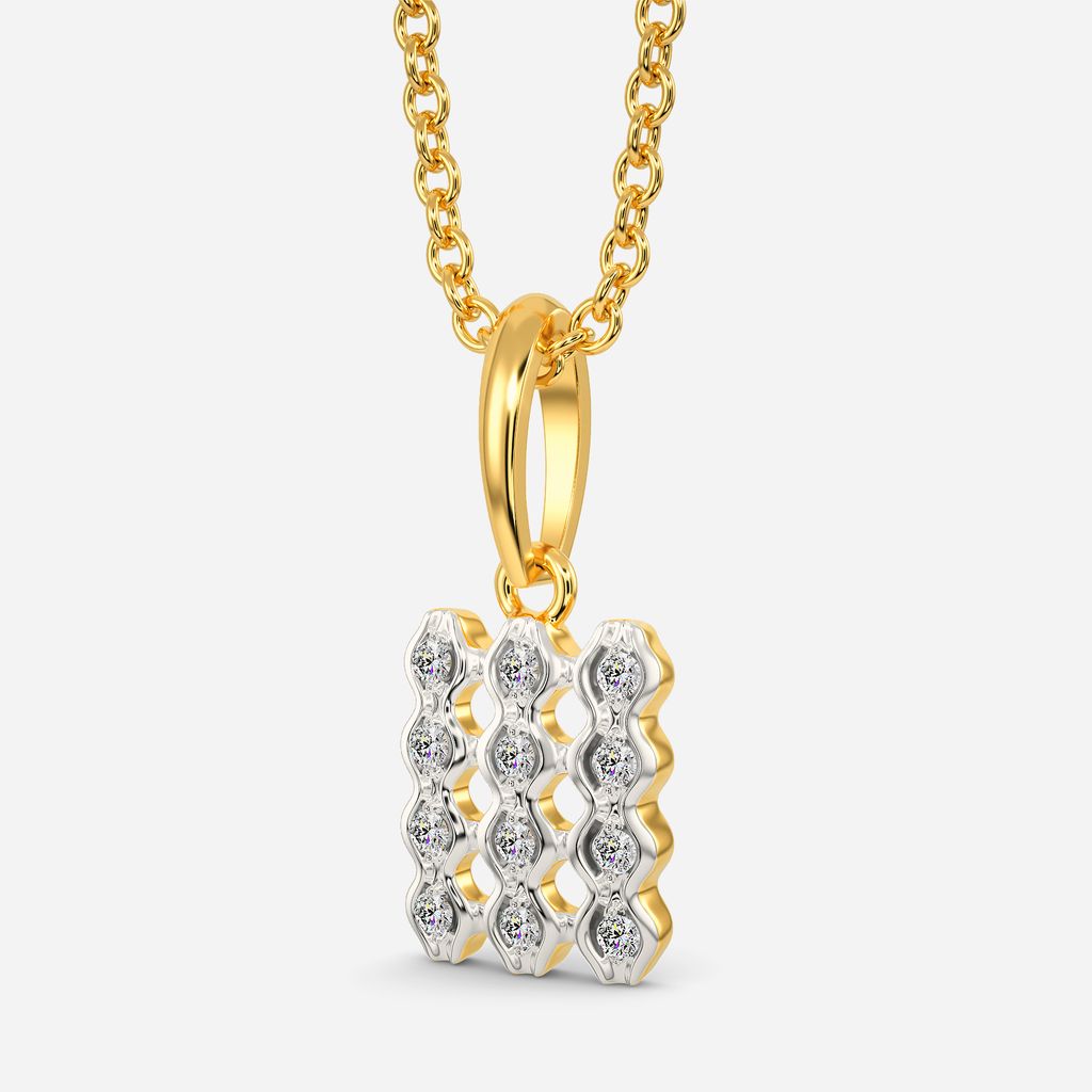 Cardigan Chic Diamond Pendants