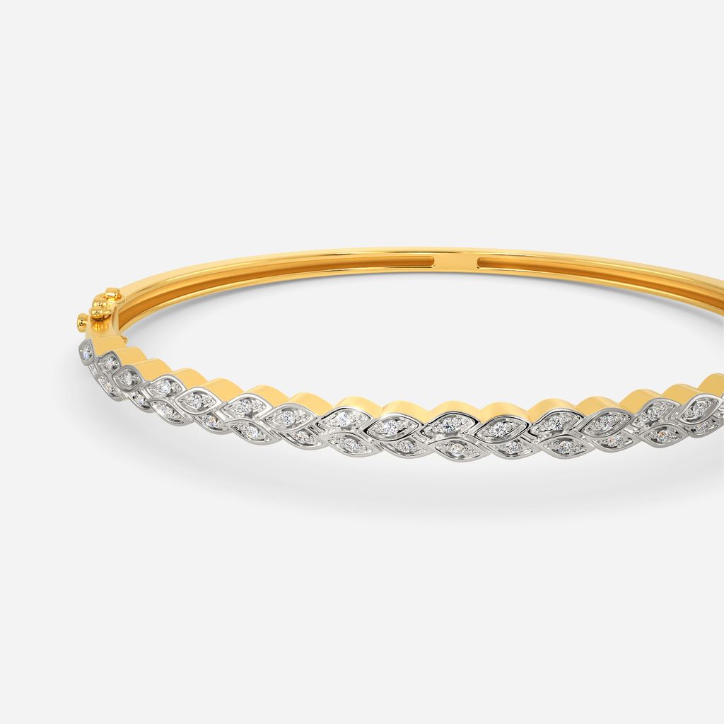 Knitted Sauve Diamond Bangles