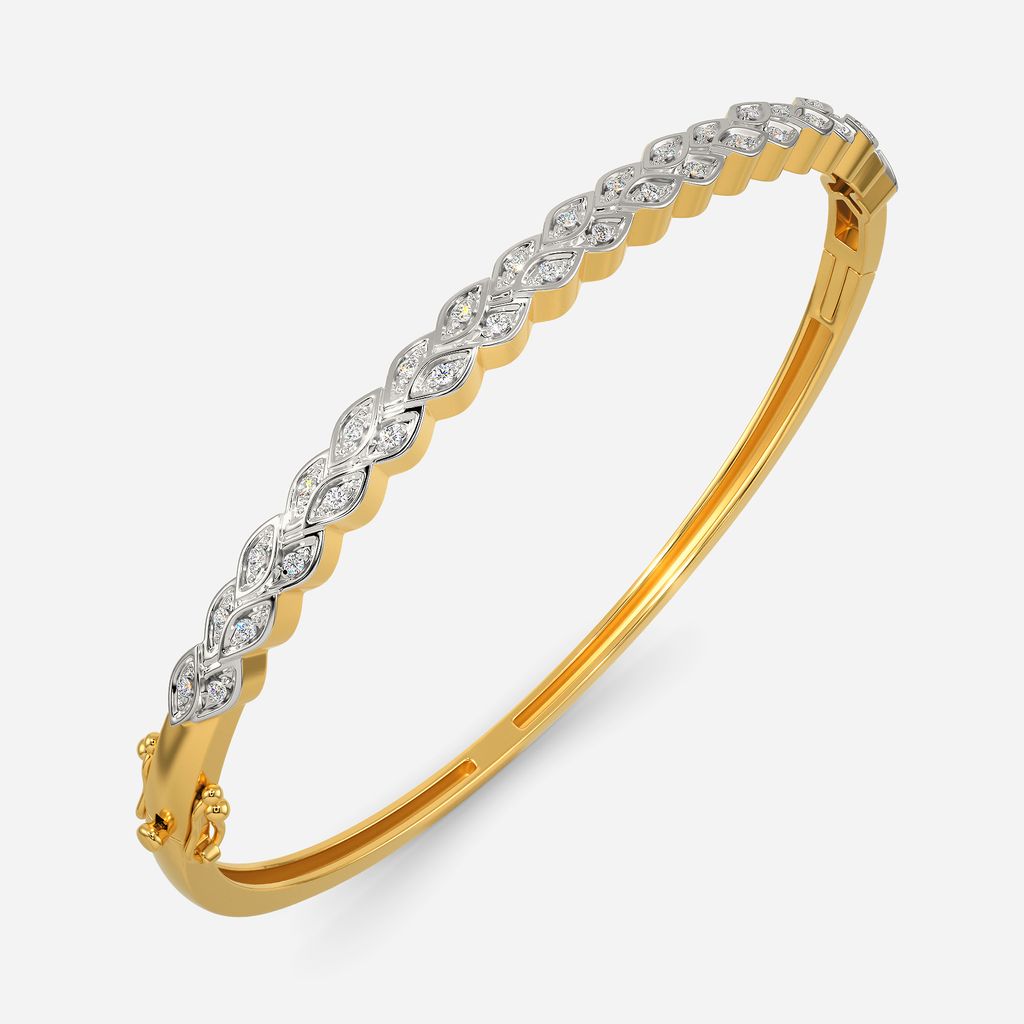 Knitted Sauve Diamond Bangles