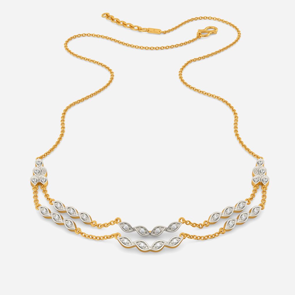 Knitted Sauve Diamond Necklaces
