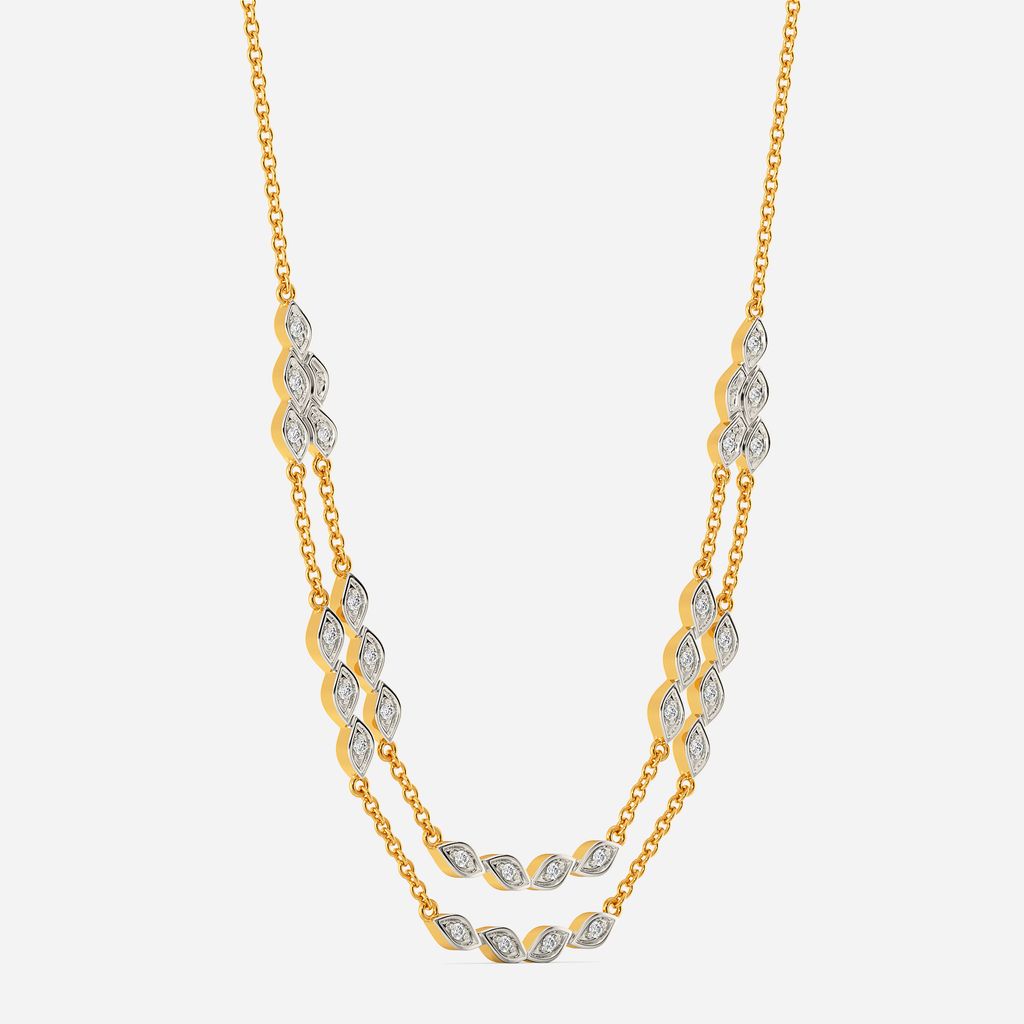 Knitted Sauve Diamond Necklaces