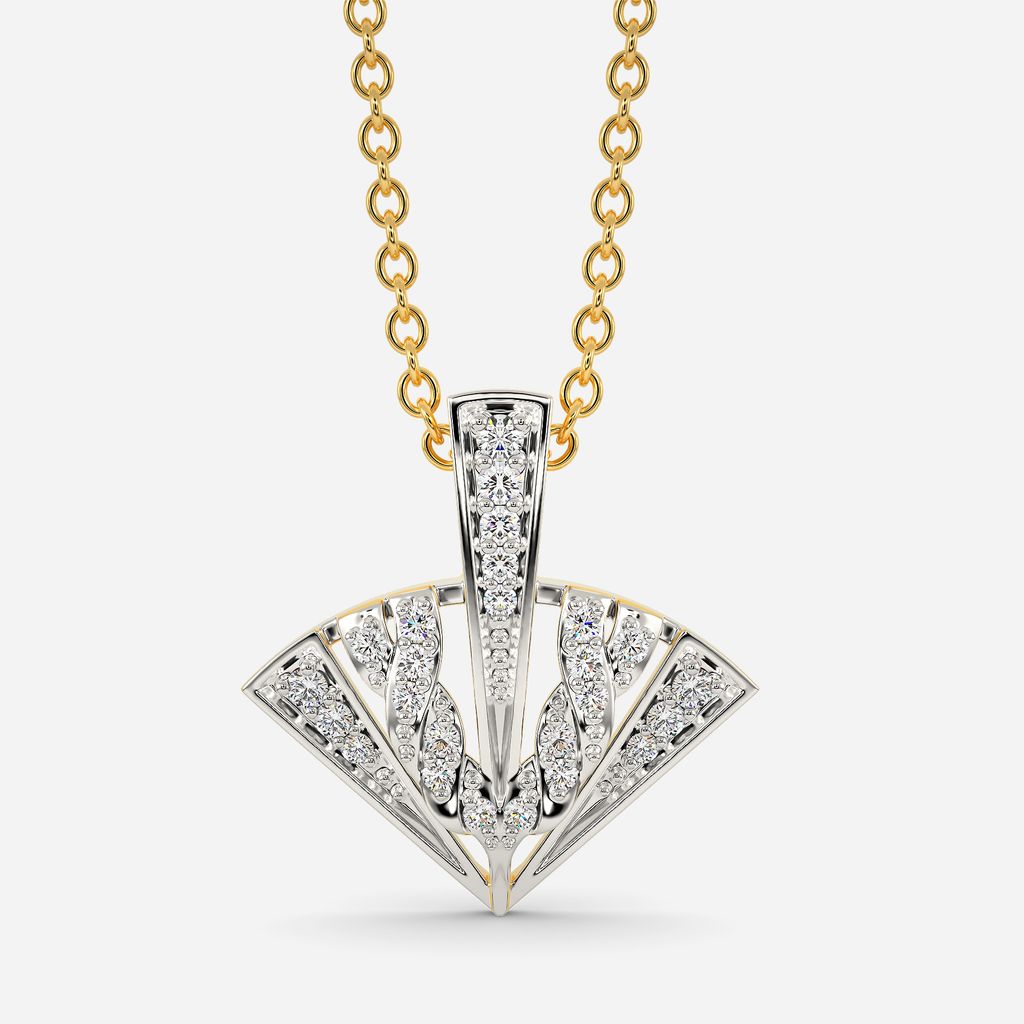 Knit My Story Diamond Pendants