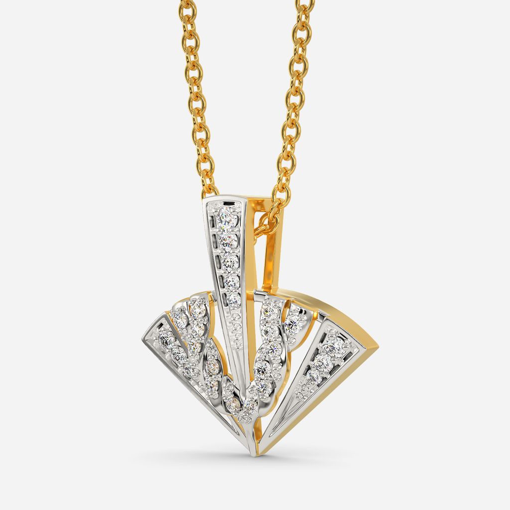 Knit My Story Diamond Pendants