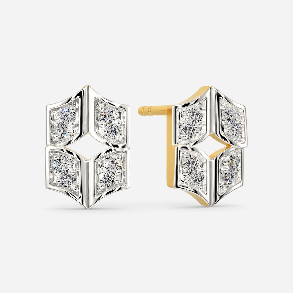 Knits All Over Diamond Earrings