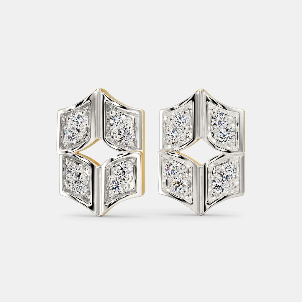 Knits All Over Diamond Earrings