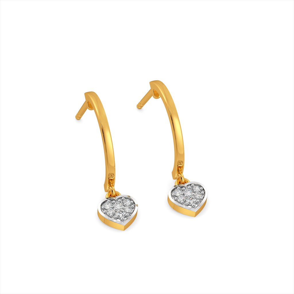 Heartglow Diamond Earrings