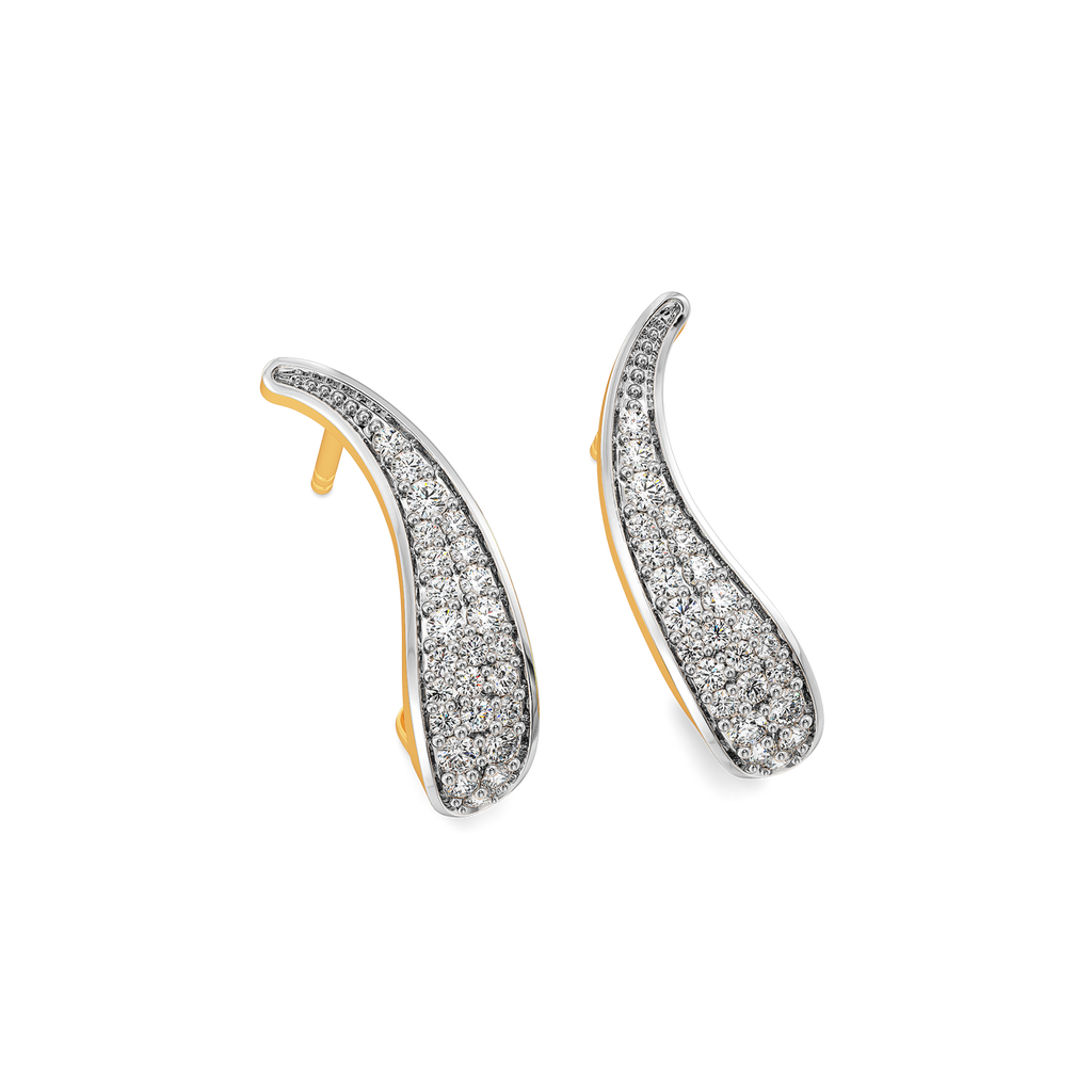 Hippy Aura Diamond Earrings