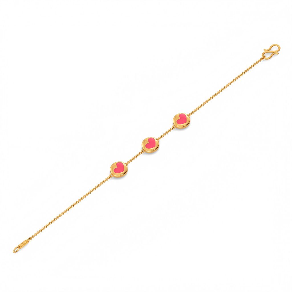 Enamoured Enamel Gold Bracelets