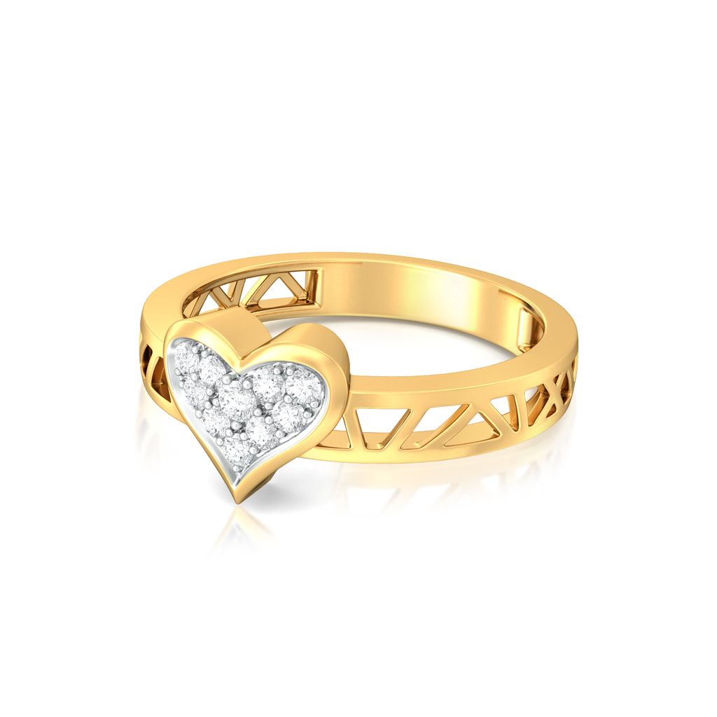 Tricky Tapestry Diamond Rings image