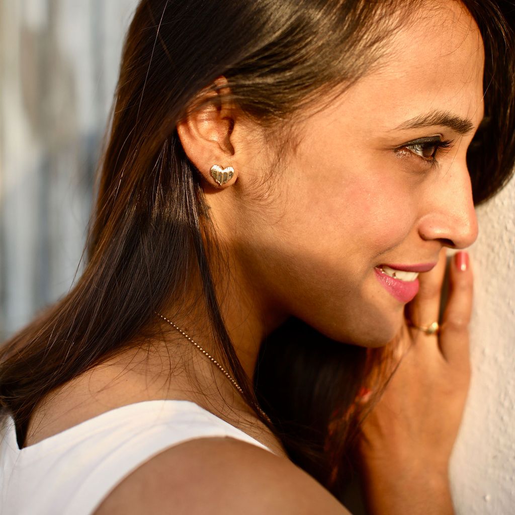 (Un)tainted Love Gold Earrings