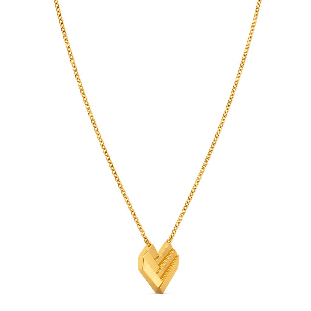 Saint Valentine Gold Necklaces