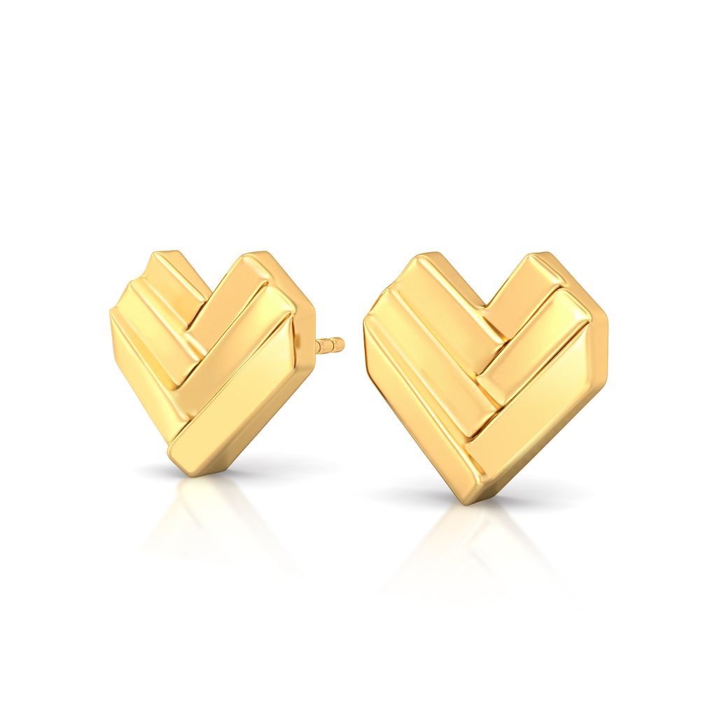 Saint Valentine Gold Earrings