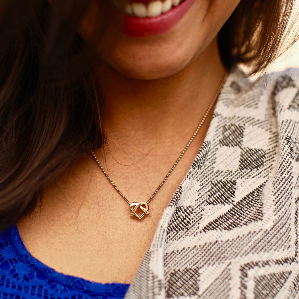 Knotty Affair Gold Pendants