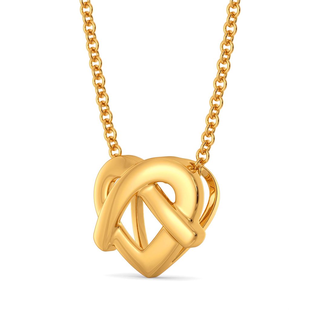 Knotty Affair Gold Pendants