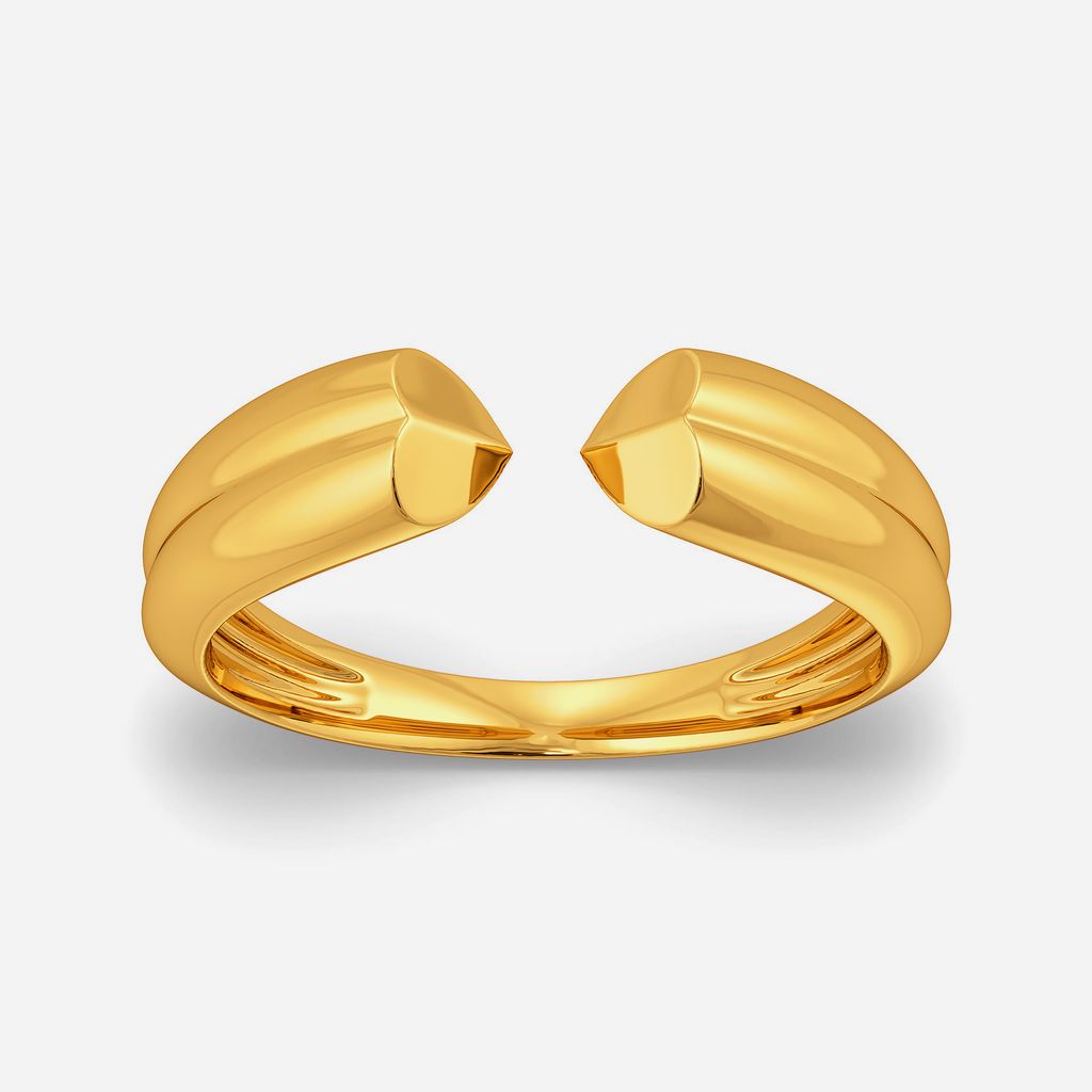 Peek-a-boo Gold Rings alternate view 3