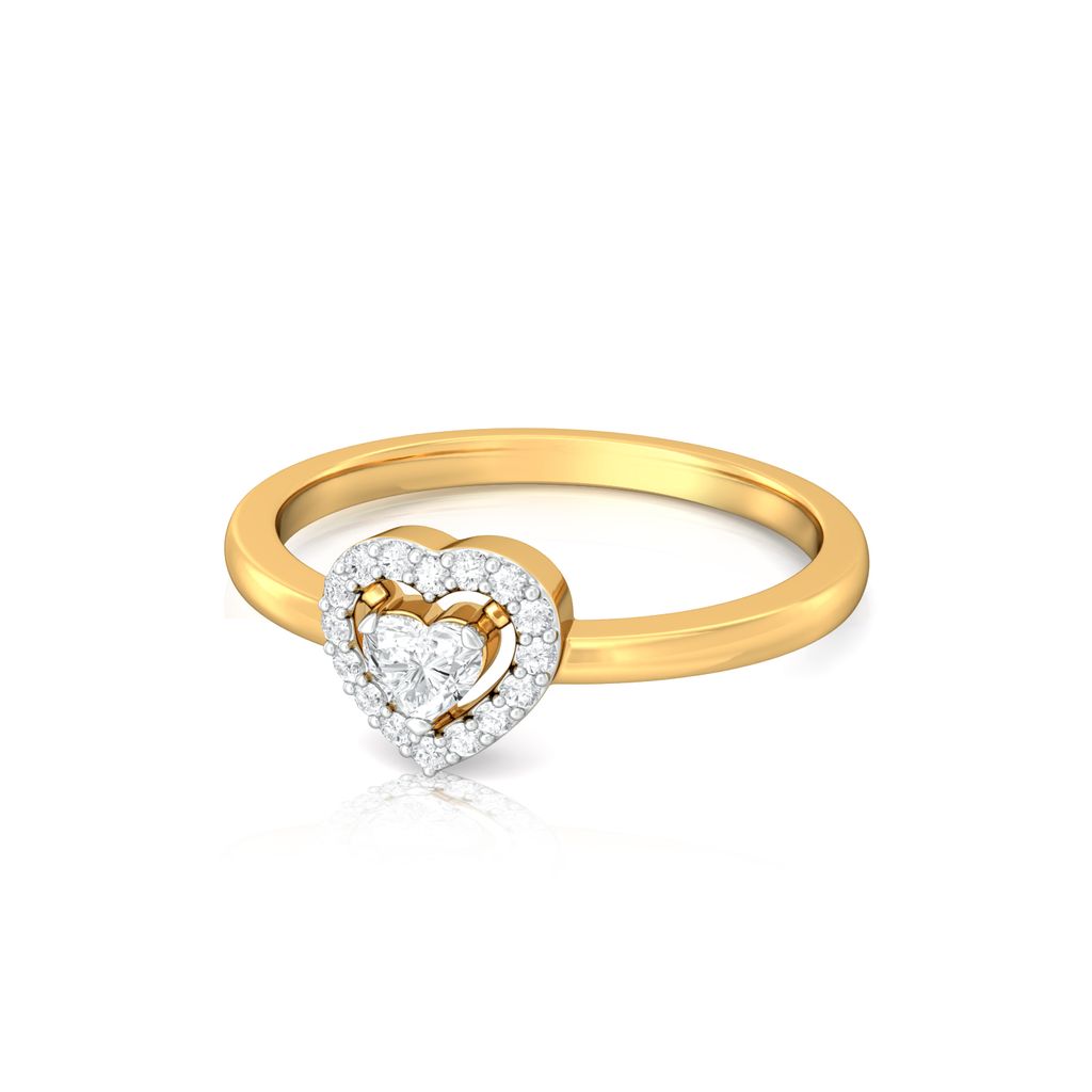 Ace of Hearts Diamond Rings image