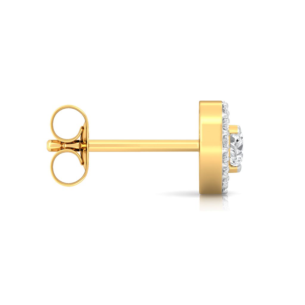 Ace of Hearts Diamond Earrings