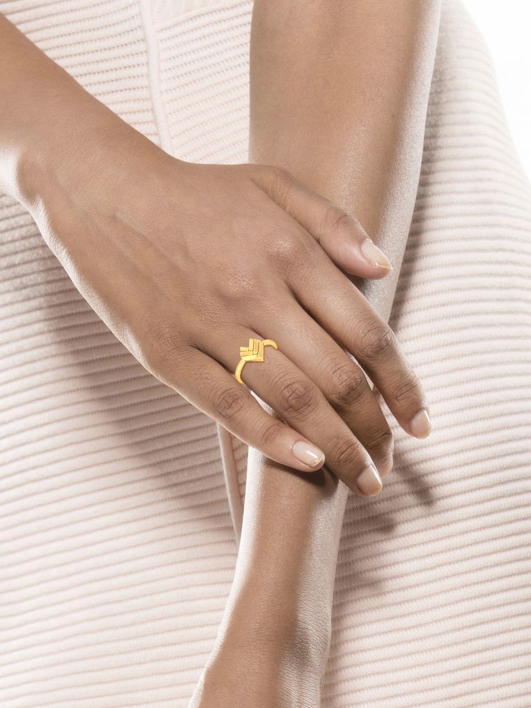 Saint Valentine Gold Rings alternate view 2