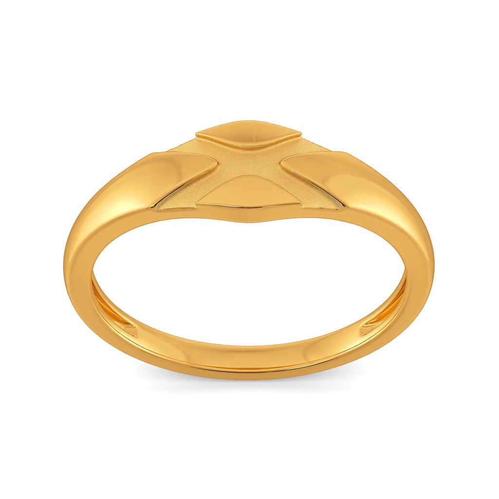 Edgy Essentials Gold Rings alternate view 3