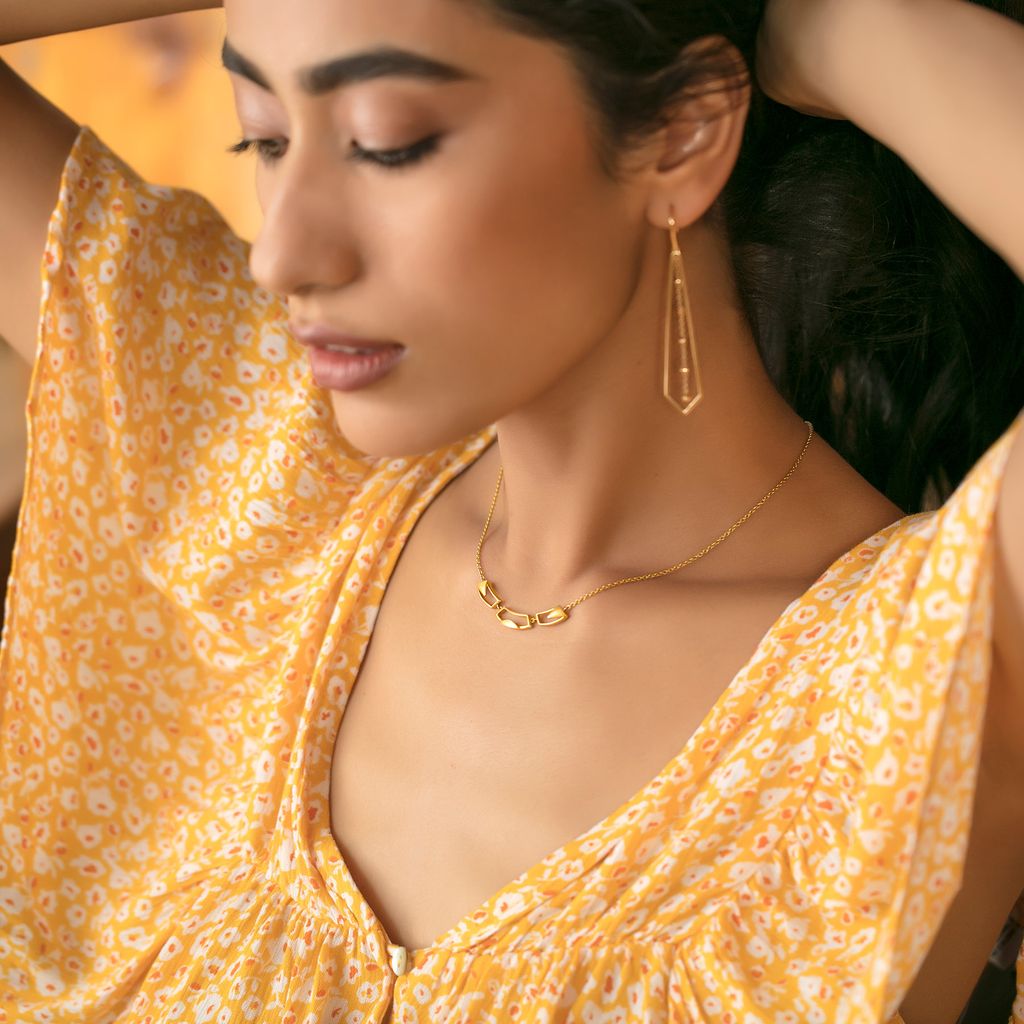 Edgy Essentials Gold Necklaces