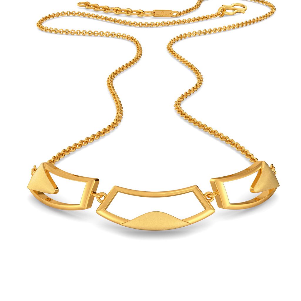 Edgy Essentials Gold Necklaces