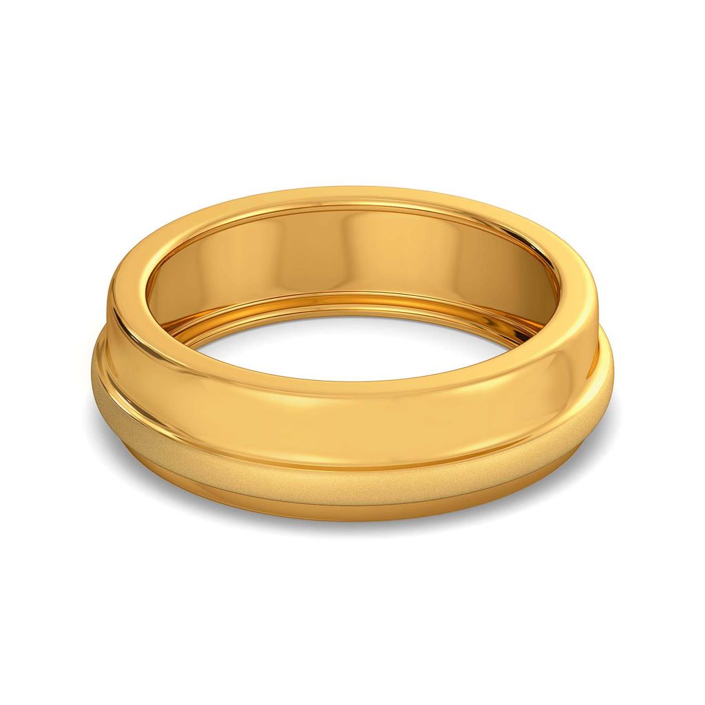 Subtly Suave Gold Rings image