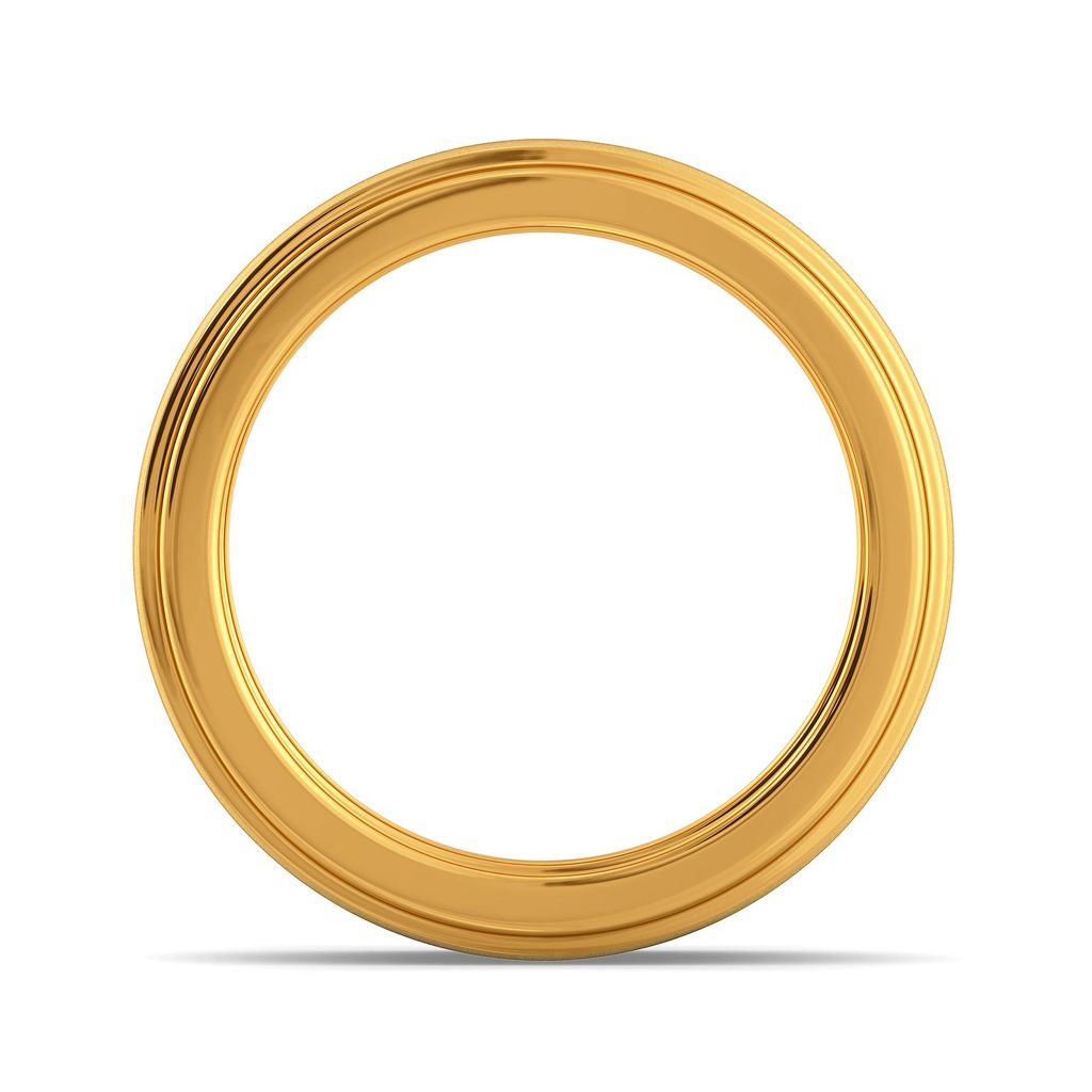 Subtly Suave Gold Rings image