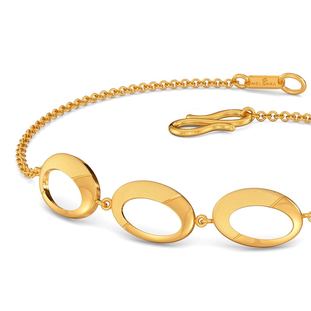Modestly Mod Gold Bracelets