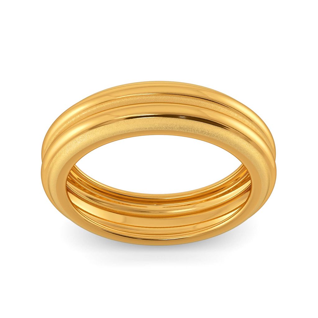 Refined Refresh Gold Rings alternate view 3