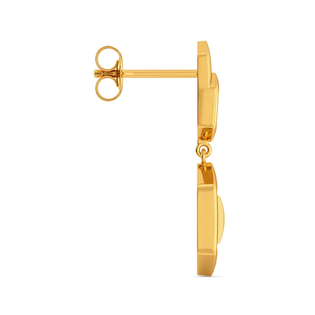 French Flair Gold Earrings