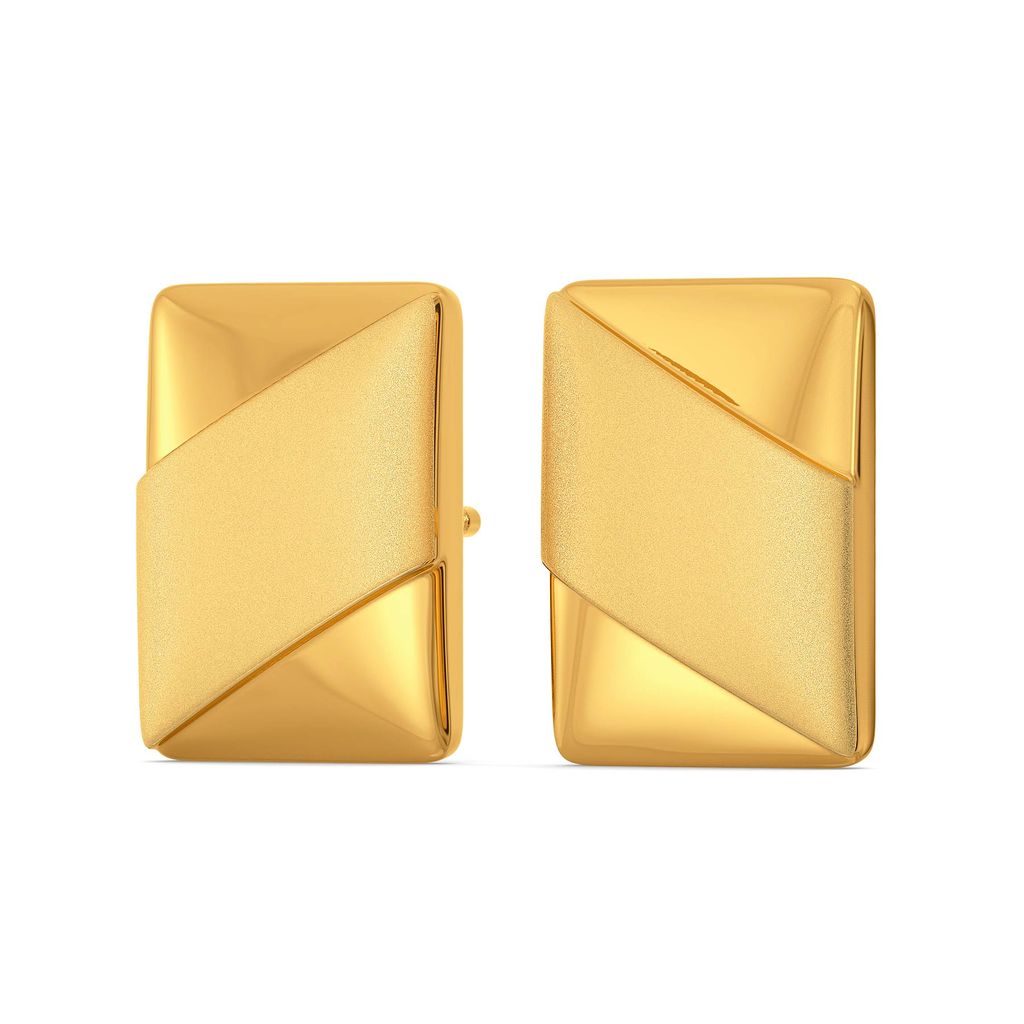 Uber Understated Gold Earrings