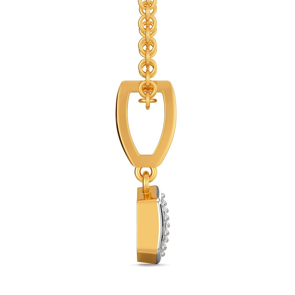 Neutral Nudge Diamond Pendants