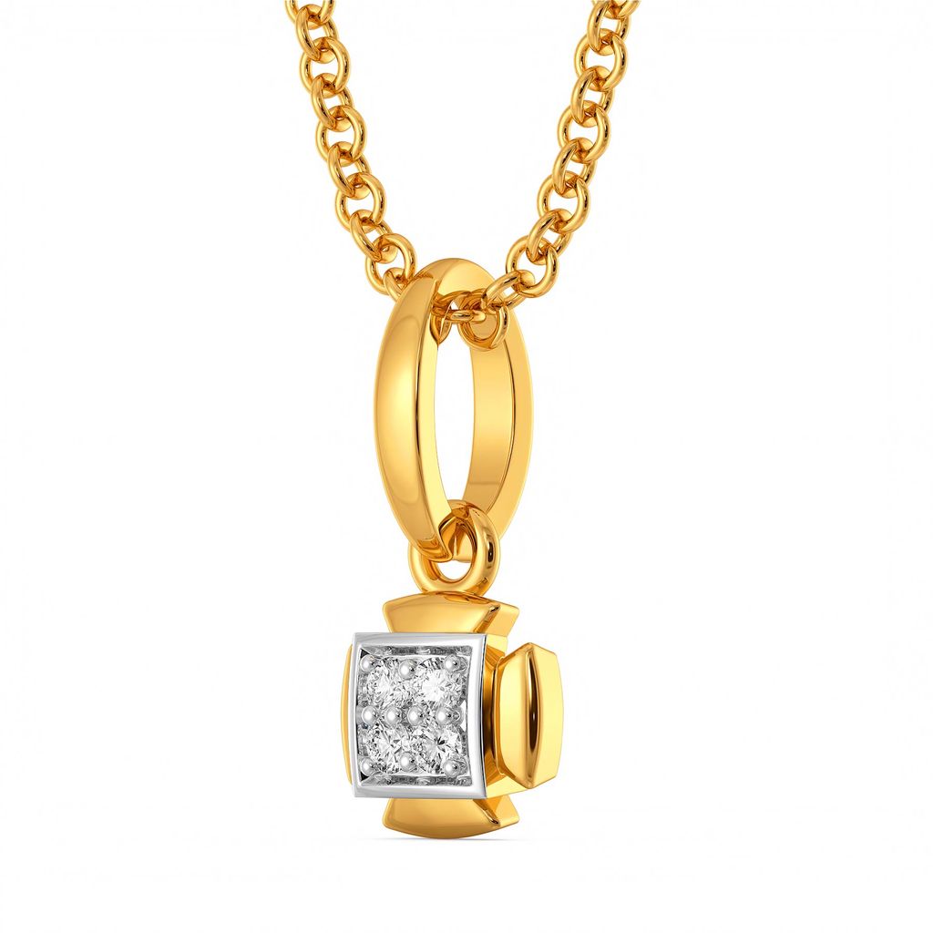 Edgy Editions Diamond Pendants