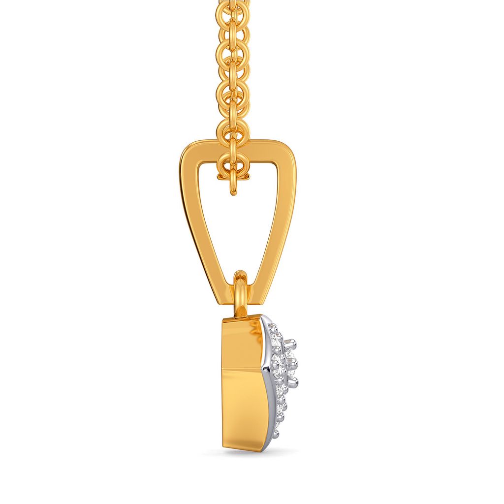 Bold Bolts Diamond Pendants