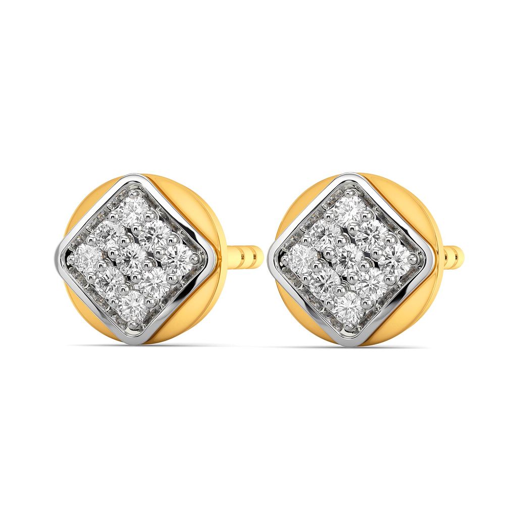 Work Vision Diamond Earrings