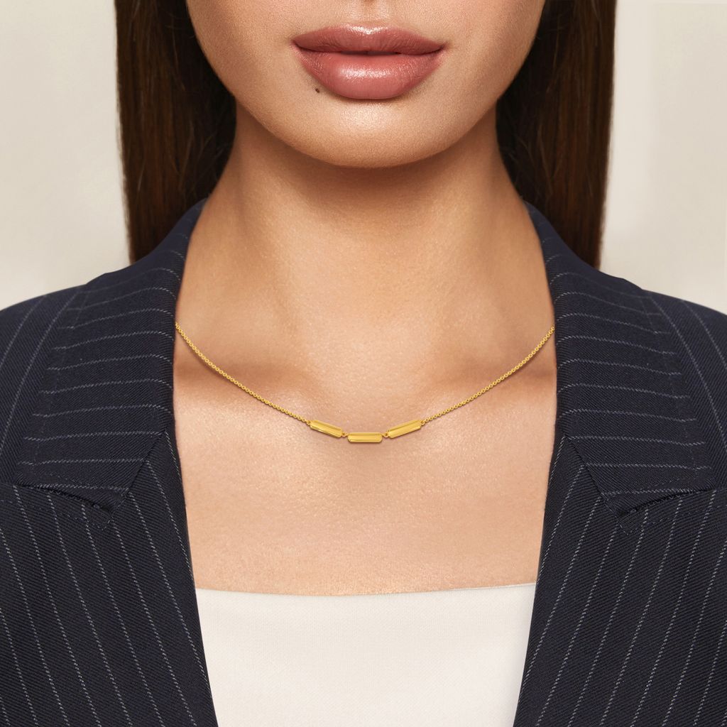 Subtly Suave Gold Necklaces