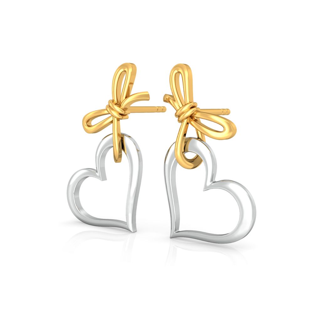 My Valentine Gold Earrings