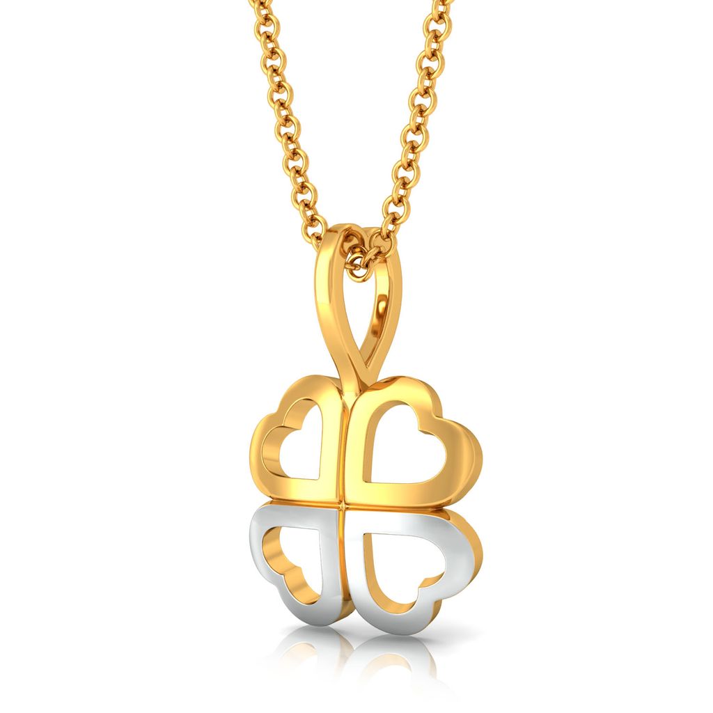 Puppy Love Gold Pendants