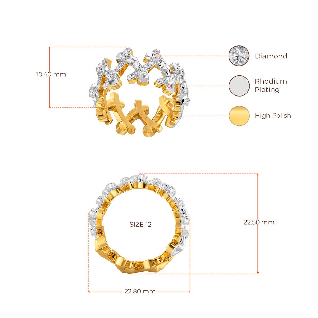 Upbeat Basics Diamond Rings image