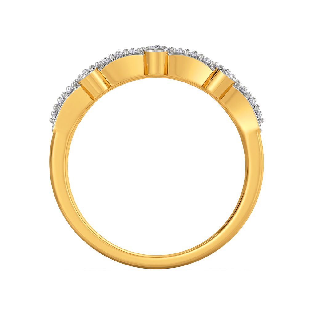Double Subtle Diamond Rings image