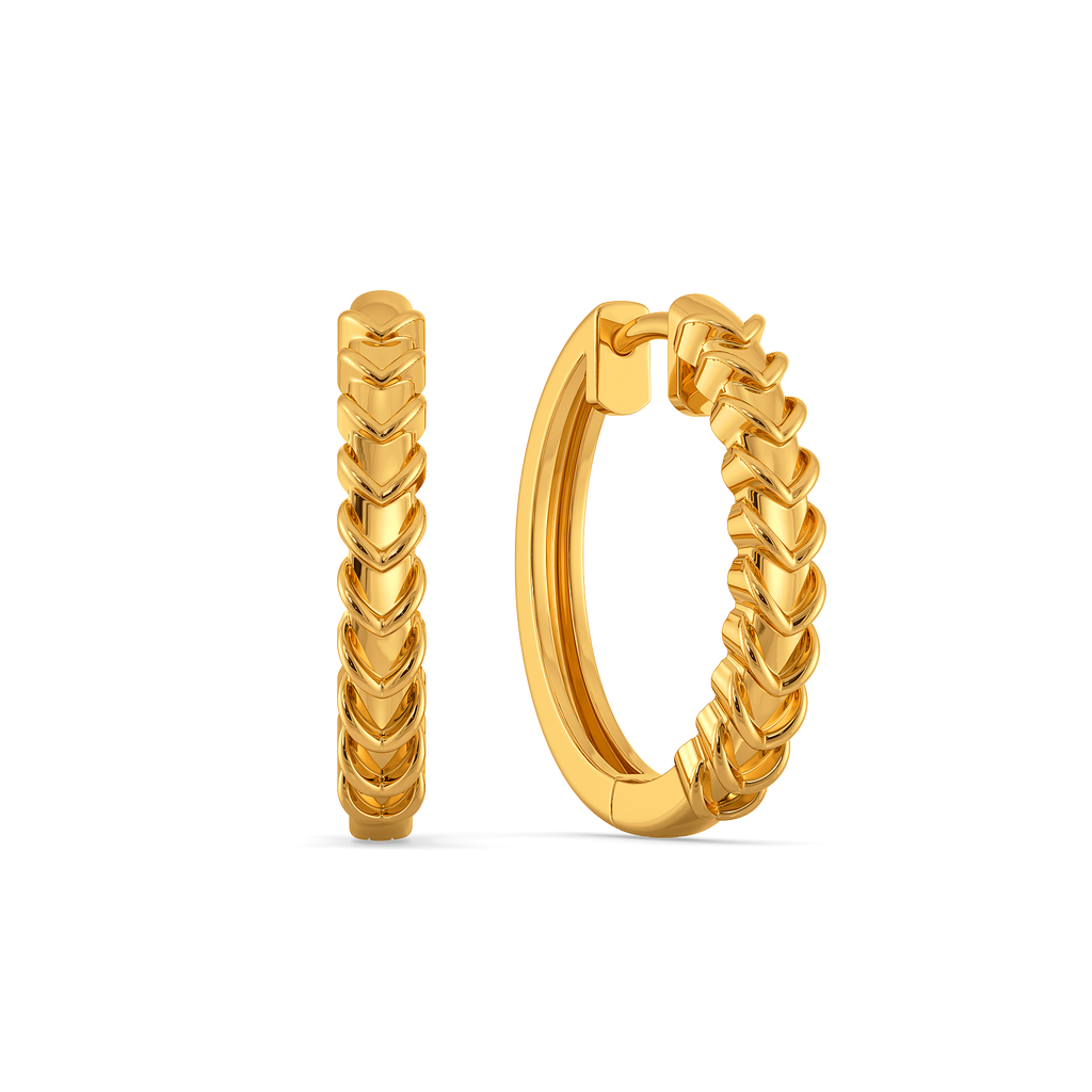 Nishka Gold Earrings
